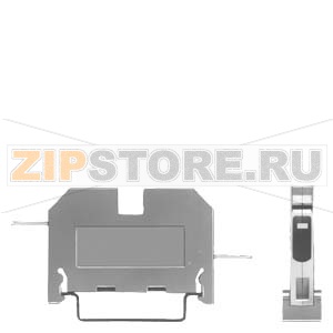 КЛЕММА ТЕРМОПЛАСТИКОВАЯ ОДИНАРНАЯ РАЗМЕР 1,5  5,5ММ ПОДСОЕДИНЕНИЕ ПАЙКОЙ Siemens 8WA1221 