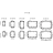 Корпус 90x55x25 мм, пластиковый, серый, 1 шт Axxatronic CRDCG0001-CON - Корпус 90x55x25 мм, пластиковый, серый, 1 шт Axxatronic CRDCG0001-CON