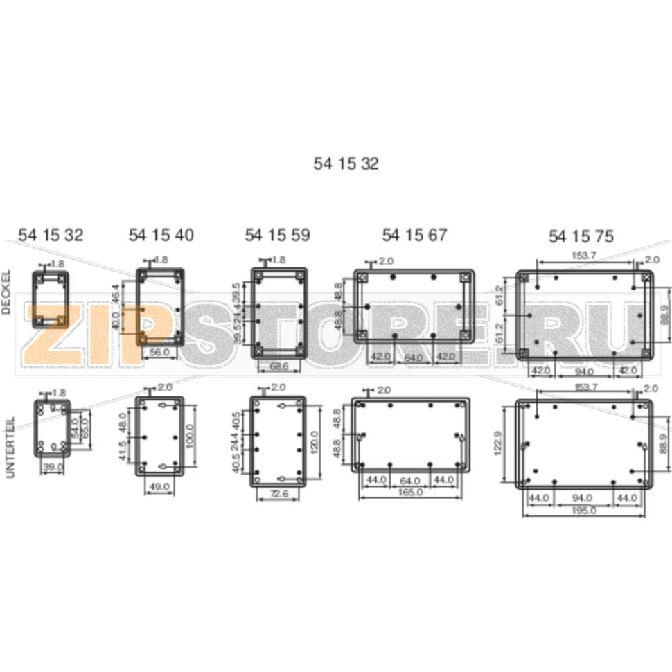 Корпус 90x55x25 мм, пластиковый, серый, 1 шт Axxatronic CRDCG0001-CON 