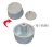 BOUTON BLANC UNIVERSEL D6 AXE COURT
