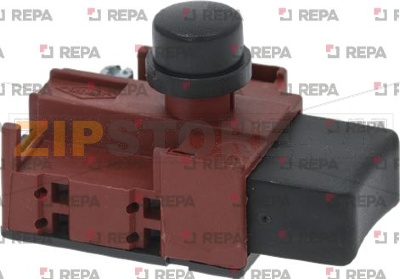 ЧЕРНАЯ ДВУХПОЛЮСНАЯ КНОПКА  6 А 250 В 