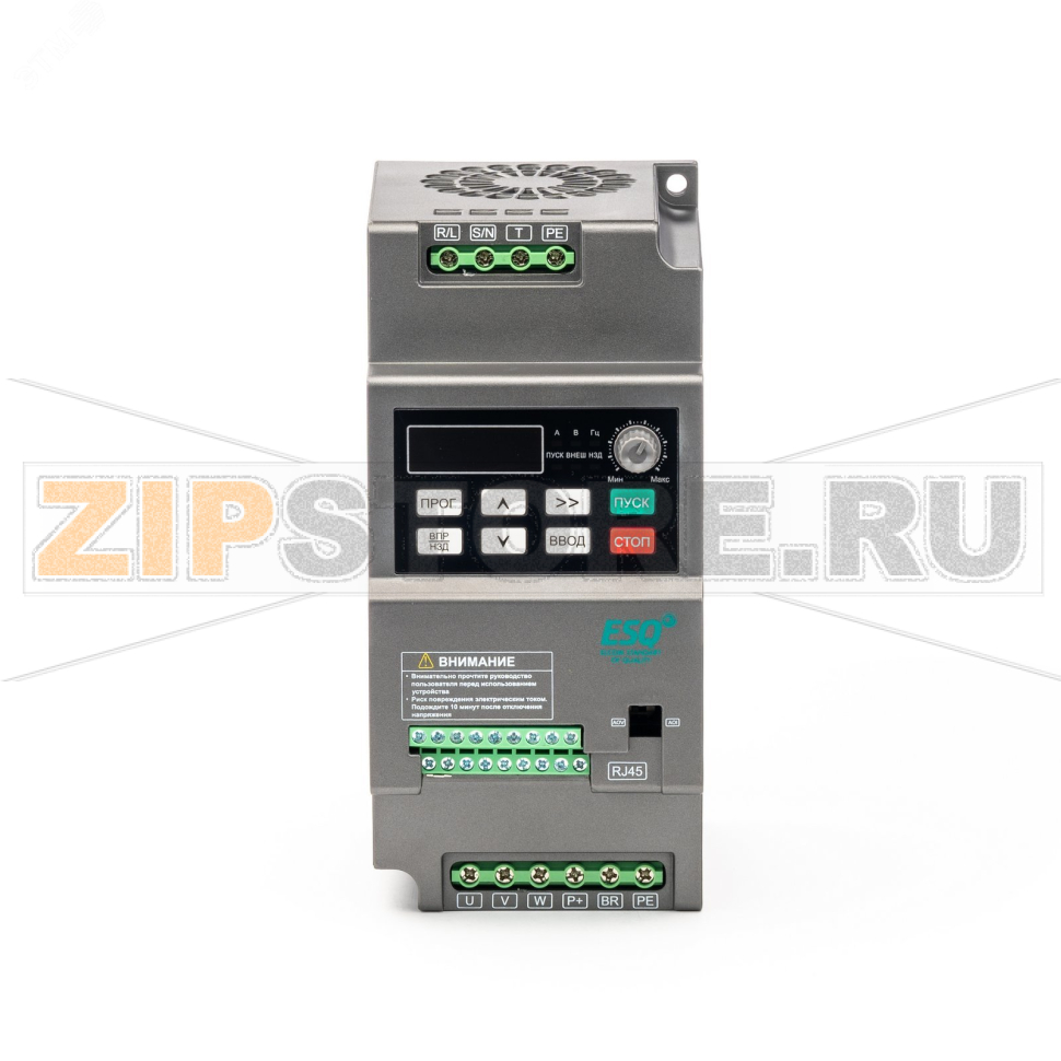 Преобразователь частоты 7.5 кВт, 380 В, 0-599 Гц, IP20 ESQ 08.04.304428 