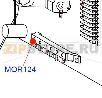 Supply terminal board Gierre FEV 106M Supply terminal board Gierre FEV 106MЗапчасть на деталировке под номером: MOR124Название запчасти на английском языке: Supply terminal board Gierre FEV 106M