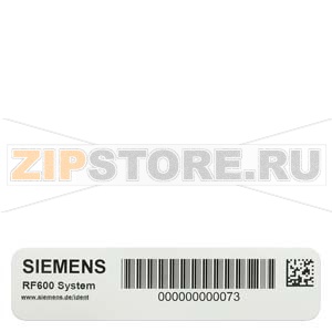 Метка SIMATIC RF630L  (спец версия) 105X25 мм, ISO 18000-6C, EPC Class 1  (860 МГц до 960 МГц)  -40 до +85 C, Мин зак кол-во 2000 шт Siemens 6GT2810-2AE80-0AX2 