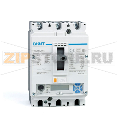 Выключатель автоматический 63 А, 70 кА, 3 полюса Chint NM8N-250Q 