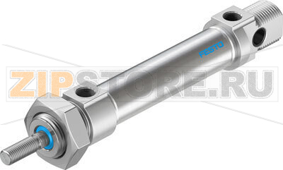 Пневмоцилиндр стандартный Festo DSNU-20-50-P-A 