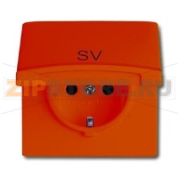 Розетка 16 А, 250 В, IP44, оранжевая ABB 2CKA002064A0297