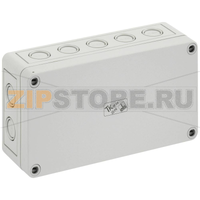Корпус 180x94x57 мм, материал: полистирол, серый, 1 шт Spelsberg TK PS 1809-6-m 