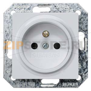 DELTA I-SYSTEM АЛЮМИНЕВЫЙ МЕТАЛЛИК РОЗЕТКА SCHUKO 10A DC/16А AC 250В  C ЗАЩИТНЫМ КОНТАКТОМ  C БЕЗРЕЗЬБОВЫМИ КОНТАКТНЫМИ ЗАЖИМАМИ ЭЛ.-МЕХ. ЧАСТЬ Siemens 5UB1938 