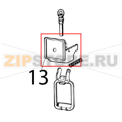 Faucet cover Ugolini Arctic Compact 8/4 Faucet cover Ugolini Arctic Compact 8/4Запчасть на деталировке под номером: 13