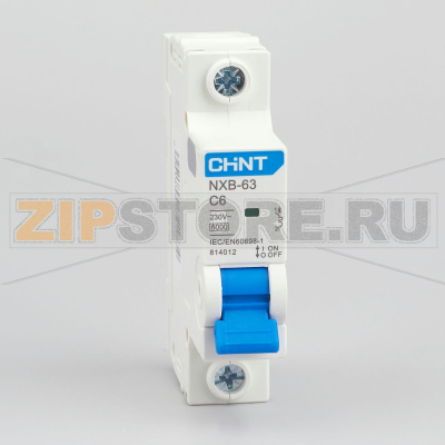 Выключатель автоматический 6 А, 6 кА, 1 полюс Chint NXB-63 