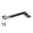 Gear rack, left Godex EZ-1305