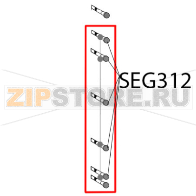 Orange indicator Gierre FEV 64M Orange indicator Gierre FEV 64MЗапчасть на деталировке под номером: SEG312