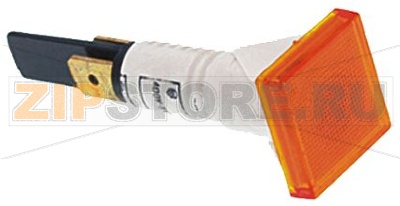 ЖЕЛТАЯ ИНДИКАТОРНАЯ ЛАМПОЧКА 220/380В 