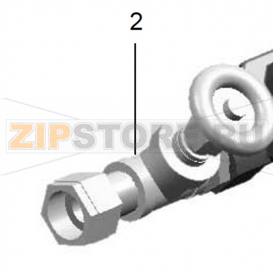 Stop baffle 1/2&quot; Meiko FV 130.2 Stop baffle 1/2" Meiko FV 130.2Запчасть на деталировке под номером: 2Название запчасти Meiko на английском языке: Stop baffle 1/2" Meiko FV 130.2