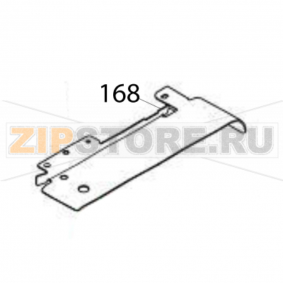 Rack plate (R) Sato SG112-ex Rack plate (R) Sato SG112-exЗапчасть на деталировке под номером: 168Название запчасти на английском языке: Rack plate (R) Sato SG112-ex.