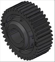 МАЛЕНЬКОЕ ПЛАСТМАССОВОЕ ЗУБЧАТОЕ КОЛЕСО МХ 