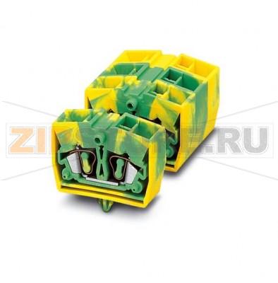 Проходные клеммы Phoenix Contact MZDB 1,5-RZ GNYE Тип подключения: Пружинный зажим, Сечение: 0,14 мм² - 2,5 мм², AWG: 26 - 14, Ширина: 10,4 мм, Высота: 22 мм, Цвет: желто-зел., Тип монтажа: Резьбовой монтаж.Минимальный заказ: 50 шт.Упаковка: 50 шт.
