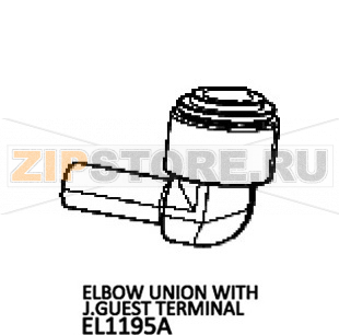 Elbow union with J.Guest terminal Unox XFT 193 Elbow union with J.Guest terminal Unox XFT 193Запчасть на деталировке под номером: 184Название запчасти на английском языке: Elbow union with J.Guest terminal Unox XFT 193