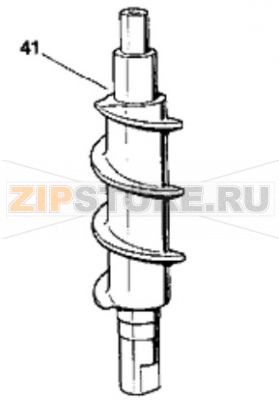Schnecke Scotsman MF 36    Schnecke Scotsman MF 36Запчасть на сборочном чертеже под номером: 41Название запчасти Scotsman на немецком&nbsp;языке: Schnecke&nbsp;Scotsman MF 36