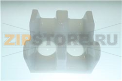 SUPPORTO DOPPIO BIANCO IN PLASTICA 