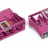Snap-in socket; 5-pole; Cod. B; 4,00 mm; pink Wago 770-785/082-000 - Snap-in socket; 5-pole; Cod. B; 4,00 mm; pink Wago 770-785/082-000