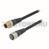 Кабель с разъемом М12 Omron XS5W-D421-D81-XR