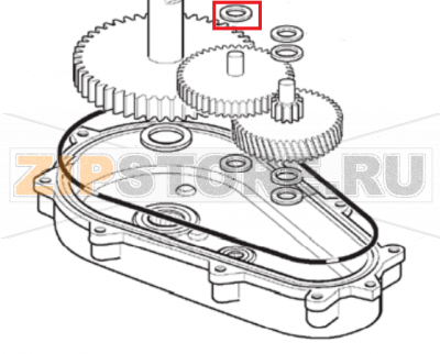 Scheibe von s.n. 03995 Scotsman AF 200  Scheibe von s.n. 03995 Scotsman AF 200Запчасть на 