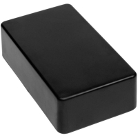Корпус универсальный 124x72x38 мм, черный, 1 шт TRU Components TC-7910892