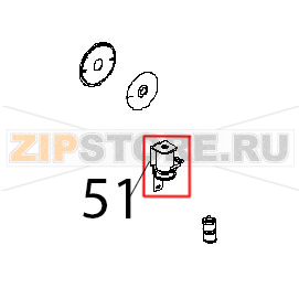 Attuatore venturi 220 V, 50/60 Hz, serie 2 Unox XVC 504 Attuatore venturi 220 V, 50/60 Hz, serie 2 Unox XVC 504Запчасть на деталировке под номером: 51