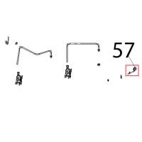 Sonda temperatura PT100, L=1000 Unox XVC 515G