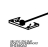 Zinc Plat. Door counterbracket Unox XB 893
