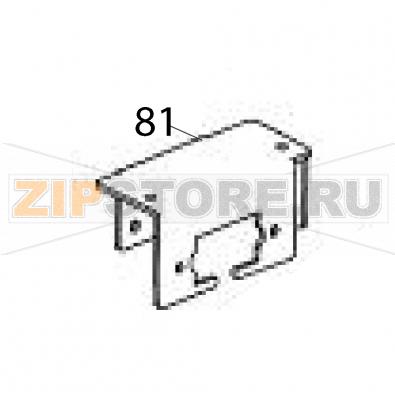 PCB Bracket Sato TG308 PCB Bracket Sato TG308Запчасть на деталировке под номером: 81Название запчасти на английском языке: PCB Bracket Sato TG308.