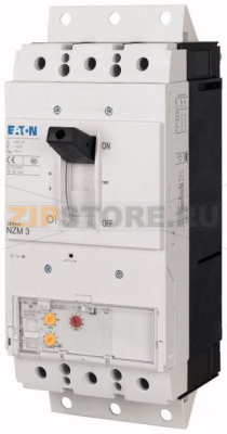 Втычной автоматический выключатель защиты двигателя 350А, 3 полюса Eaton NZMH3-ME350-SVE 