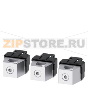 wire connector CU with control wire voltage tap-off 3 units accessory for: 3VA6 150/250 Siemens 3VA9143-0JK11 