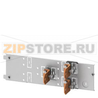 SIVACON S4 Cable connection form 3 3VA12 (up to 250 A) Height 150 mm Fixed mounting, Plug-in base, Insert Siemens 8PQ6000-8BA12