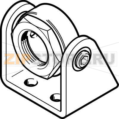 Цапфа поворотная Festo CRSBN-20/25 