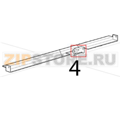 Spout switch Scotsman MAR 78 SPLIT Spout switch Scotsman MAR 78 SPLITЗапчасть на деталировке под номером: 4