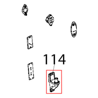 Door support lower bracket Unox XB 895