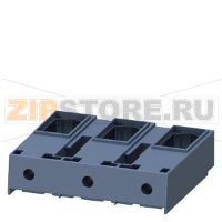 РАМОЧНЫЙ КЛЕММНЫЙ БЛОК ДЛЯ КОНТАКТОРОВ ТИПОРАЗМЕР S6, 3RT1054 ДЛЯ ПЕРЕГРУЗКА РЕЛЕЙНЫЕ 3RB105 (ПРЕДПОЧТИТЕЛЬНЫЙ ТИП) Siemens 3RT1955-4G