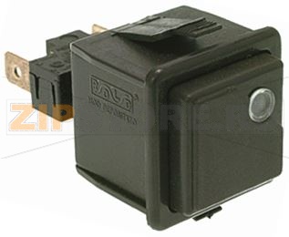 КНОПКА ПОДСВЕТКИ 16А 250В 