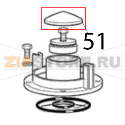Calotta in plastica Scotsman MF 46 WS Calotta in plastica Scotsman MF 46 WSЗапчасть на деталировке под номером: 51