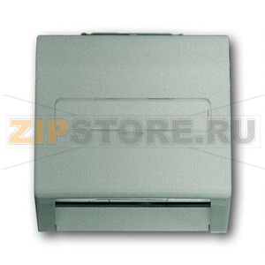 Накладка с суппортом для коммуникационных разъёмов и цоколей ABB 2CKA001753A5499 