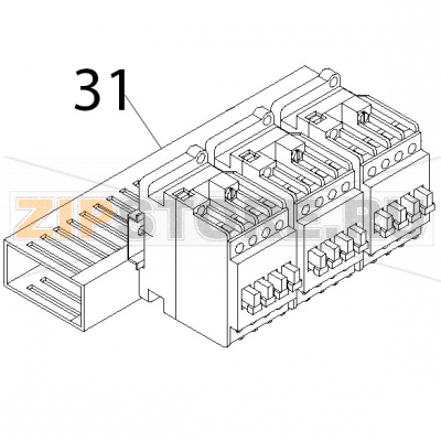 Piping unex 60.30.77 Fagor AD-120 Piping unex 60.30.77 Fagor AD-120Запчасть на деталировке под номером: 31Название запчасти Fagor на английском языке: Piping unex 60.30.77 AD-120.