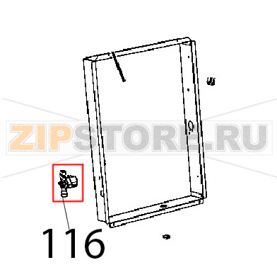 Elettrovalvola H2O, 1 via rid. verde Unox XL 413 Elettrovalvola H2O, 1 via rid. verde Unox XL 413Запчасть на деталировке под номером: 116