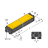 Индуктивный датчик линейного перемещения Turck LI1500P0-Q25LM0-IOLX3-H1141 - Индуктивный датчик линейного перемещения Turck LI1500P0-Q25LM0-IOLX3-H1141
