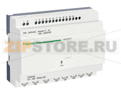 Реле 240 В, 20 вх/вых Schneider Electric SR2D201FU 