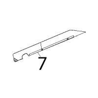 Divisorio carter aria inox Unox XBC 604P
