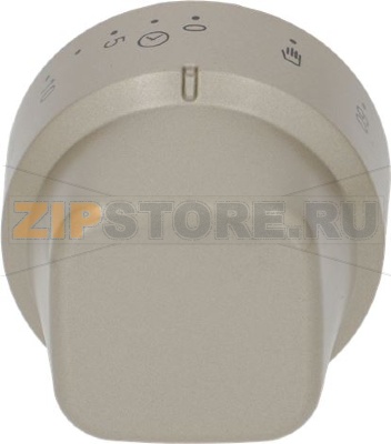 KNOB SILVER ø 45 mm 0-60' 