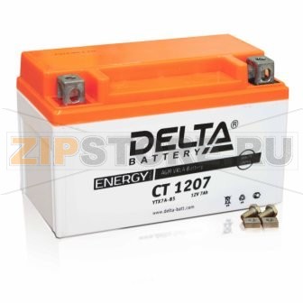 Delta CT 1207 Герметизированный, необслуживаемый аккумулятор Delta CT 1207Напряжение - 12В; Емкость - 7Ач;Габариты: 150х86х94, Вес: 2,6 кгТехнология аккумулятора: AGM VRLA Battery